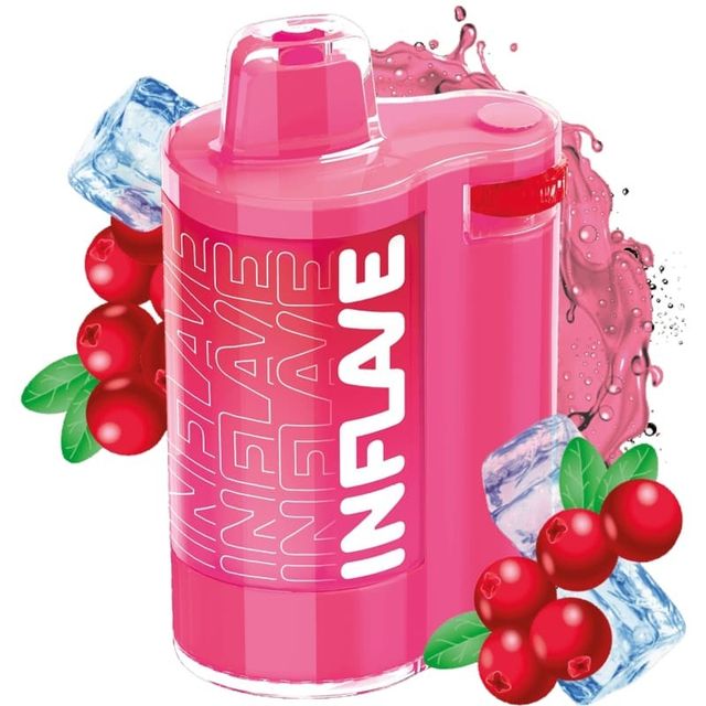 Одноразовый Pod INFLAVE SPIN - Клюквенная содовая (8000 затяжек)