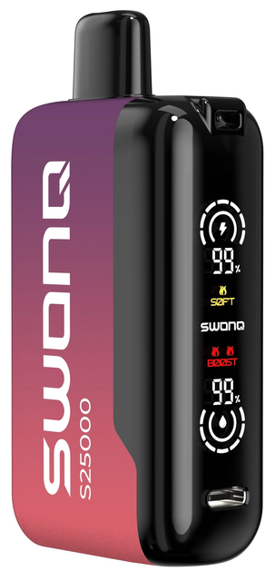 Одноразовый Pod Swonq S25000 - Клубника Виноград (25000 затяжек)