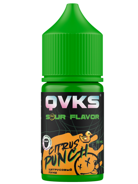 Ароматизатор QVKS Sour 13мл - Цитрусовый Пунш