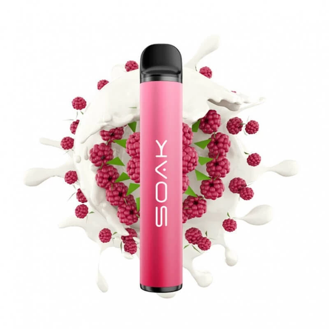 Одноразовый Pod Soak X - Raspberry Yogurt (1500 затяжек)