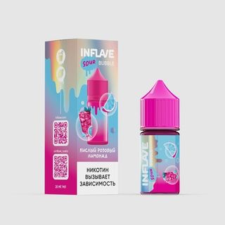 Inflave Bubble Salt 30 мл - Кислый Розовый Лимонад (20 мг)