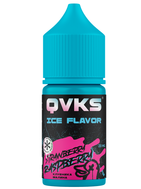 Ароматизатор QVKS Ice 13мл - Земляника Малина
