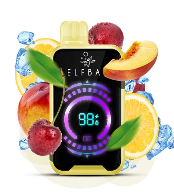 Одноразовый Pod Elf Bar FS - Cherry Peach Lemonade (18000 затяжек)