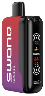Купить Одноразовый Pod Swonq S25000 - Клюква Виноград (25000 затяжек)