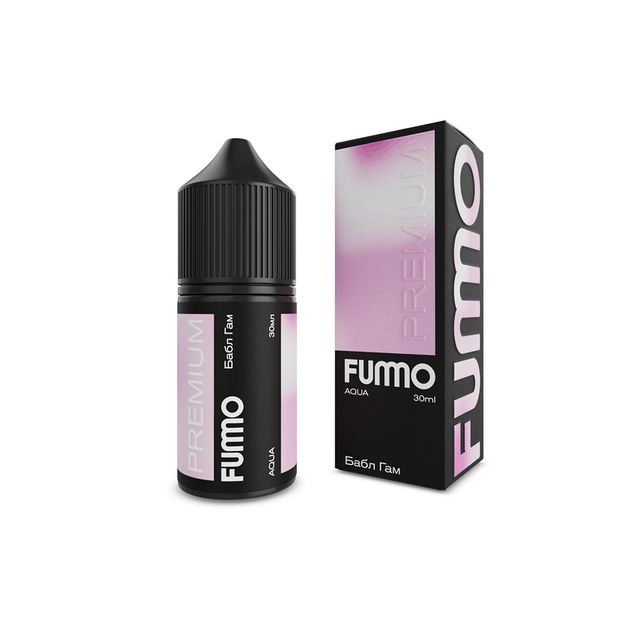 Fummo Aqua Salt 30 мл - Баббл Гам (20 мг)