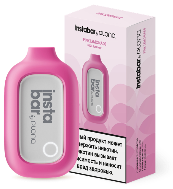 Одноразовый Pod instaBar - Розовый лимонад (5000 затяжек)