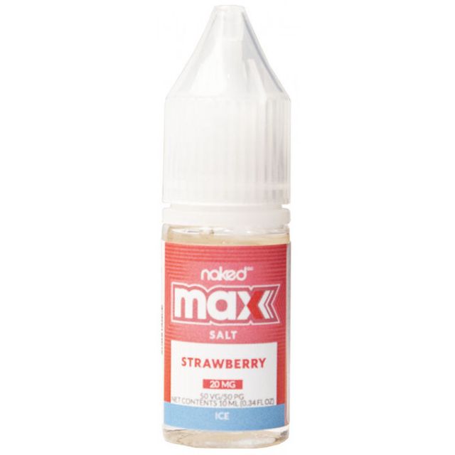 Naked Max Salt 10 мл - Ice Strawberry (20 мг)