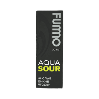 Купить Fummo Aqua Sour Salt 30 мл - Кислые Дикие Ягоды (20 мг)