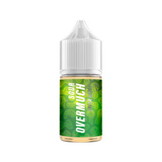 Купить Overmuch Sour Salt 30 мл - Green Apple (20 мг)