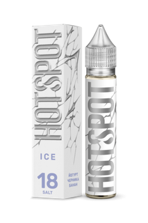 Купить Hotspot Ice Salt 30 мл - Ледяной Йогурт Черника Банан (18 мг)