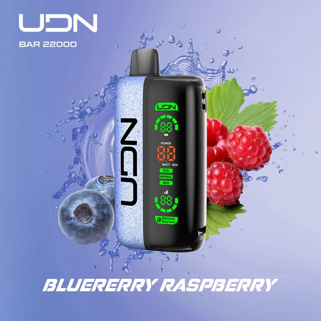 Одноразовый Pod UDN BAR - Blueberry Raspberry (22000 затяжек)