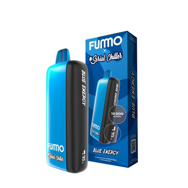 Одноразовый Pod Serial Chiller x Fummo - Blue Energy (10000 затяжек)