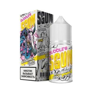 Купить Bubble's SGUM salt 30 мл - Черничная Жвачка с Лимоном (Strong)