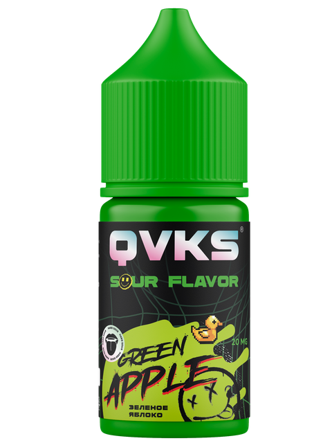 Ароматизатор QVKS Sour 13мл - Зеленое Яблоко