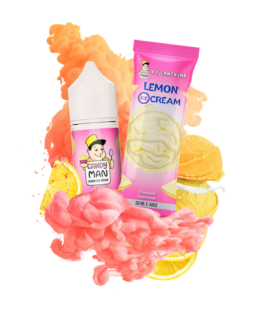 Candy Man Salt 27 мл - Lemon Ice Cream (0 мг)