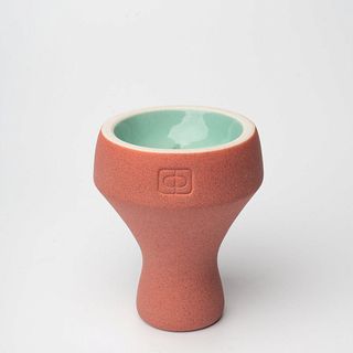 Купить Чаша Форма Турка Бетон - Красный Салатовый