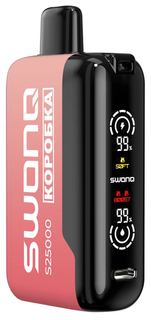 Купить Одноразовый Pod Swonq S25000 - Клубника (25000 затяжек)