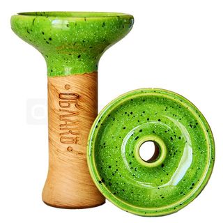 Купить Чаша Облако Phunnel M Glaze Top - салатовый в точку