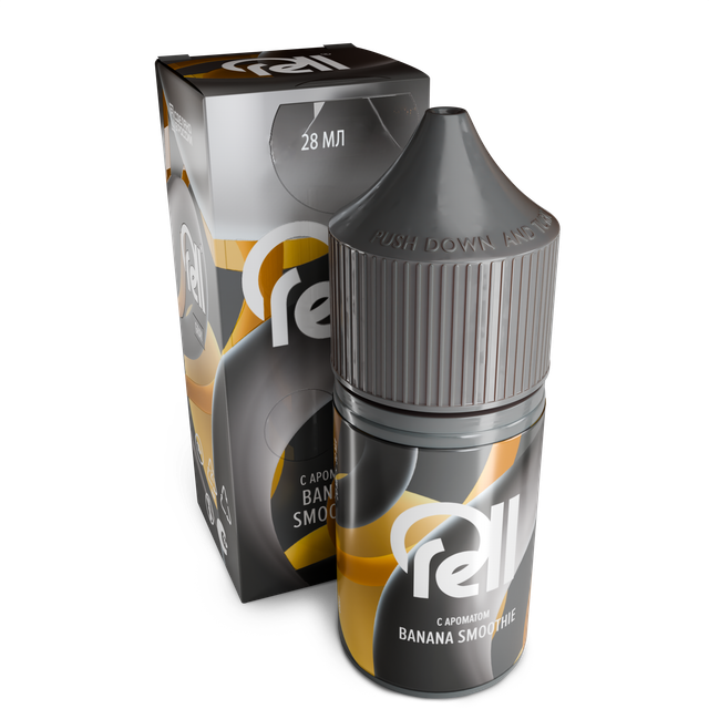 Ароматизатор Rell Gray 28 мл - Banana Smoothie