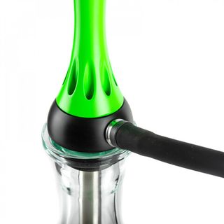 Купить Кальян Alpha Hookah Model X - Green Fluor
