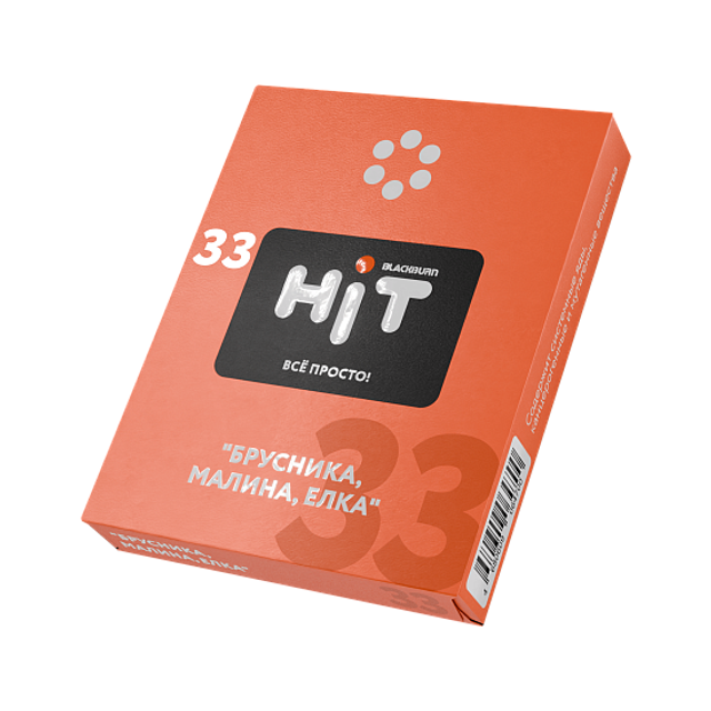 Табак BlackBurn Hit - Брусника, Малина, Елка (30 г)
