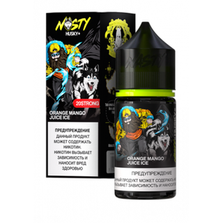 Nasty X Husky Import Salt 30 мл - Orange Mango Juice Ice (20 мг)