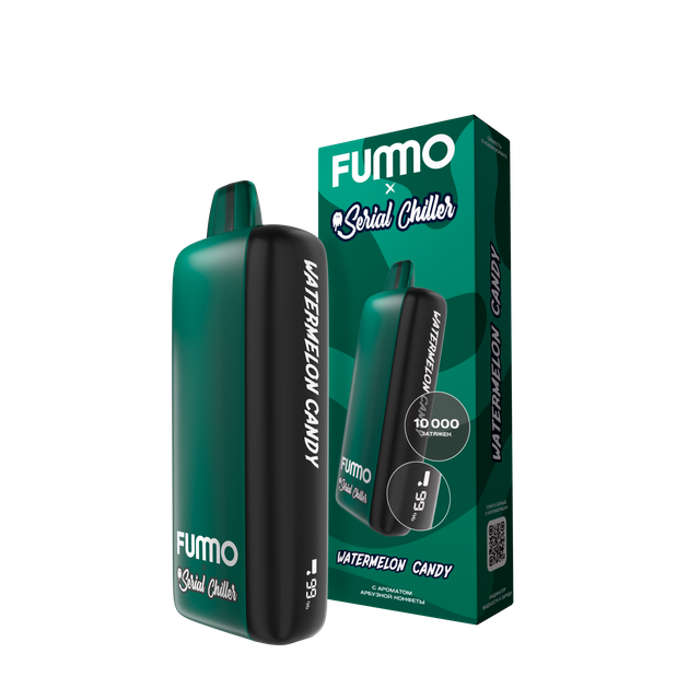 Одноразовый Pod Serial Chiller x Fummo - Watermelon Candy (10000 затяжек)