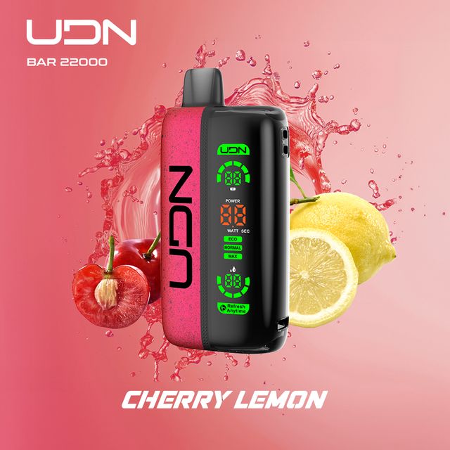Одноразовый Pod UDN BAR - Cherry Lemon (22000 затяжек)