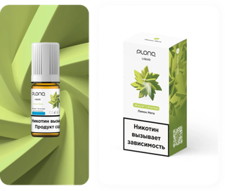 Купить Plonq Salt 10 мл - Лимон Мята (20 мг)