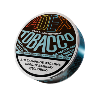 Купить Жевательный табак Adex UltraStrong Slim - Мята 9г