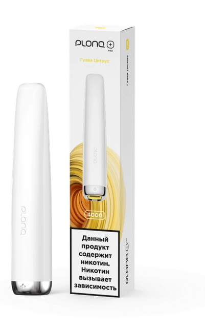 Одноразовый Pod Plonq Plus Pro - Гуава Киви Маракуйя (4000 затяжек)