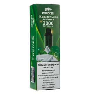 Купить Одноразовый Pod Attacker - Жевательная Резинка (3000 затяжек)