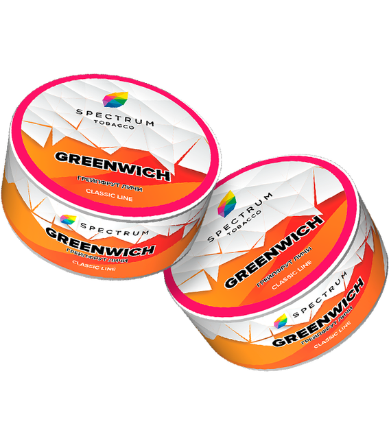 Табак Spectrum Hard Line - Green Wich 25 г
