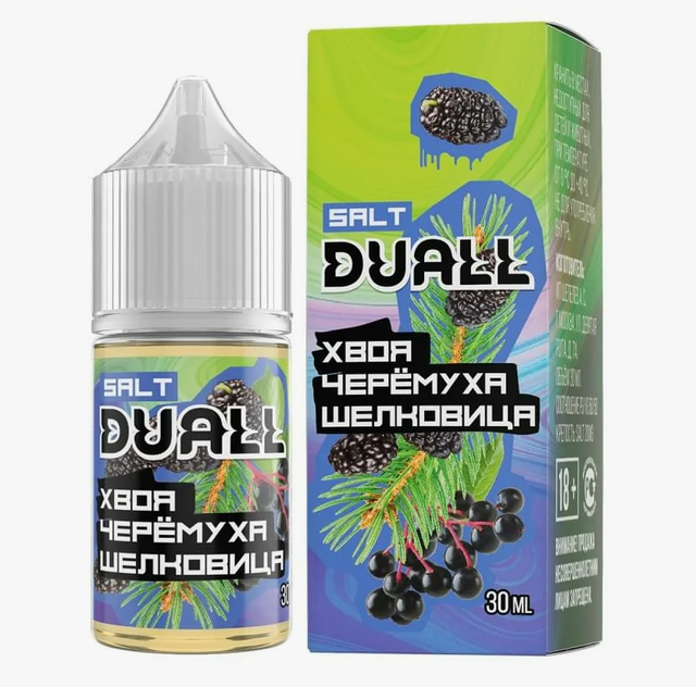 Duall Zero 28 мл - Хвоя Черёмуха Шелковица (0 мг)