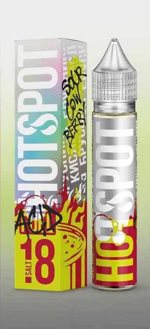 Hotspot Acid Salt 30 мл - Sour Cowberry (18 мг)