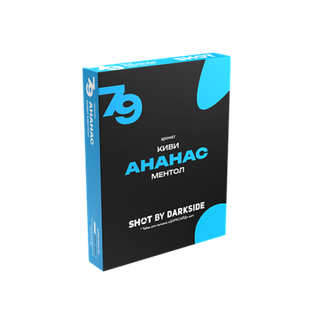 Купить Табак DarkSide SHOT - 79 Ананас Киви Ментол (Кольский) 25 г