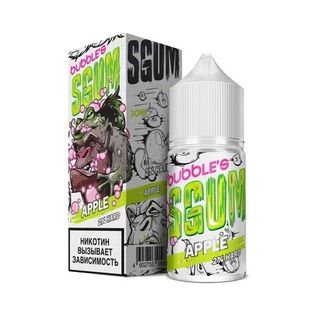 Купить Bubble's SGUM salt 30 мл - Яблочная Жвачка (Strong)
