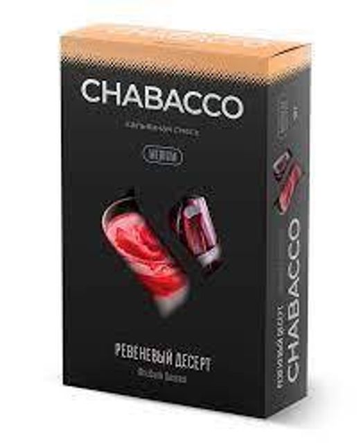 Бестабачная смесь Chabacco Medium - Rhubarb Dessert 50 г
