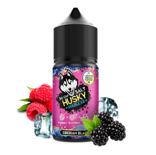 Купить Husky Import Double Ice Salt 30 мл - Siberian Black (Strong)