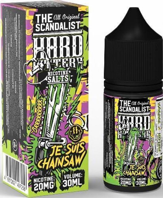 The Scandalist Hardhitters Salt 30 мл - Je Suis Chainsaw Iced (20 мг)