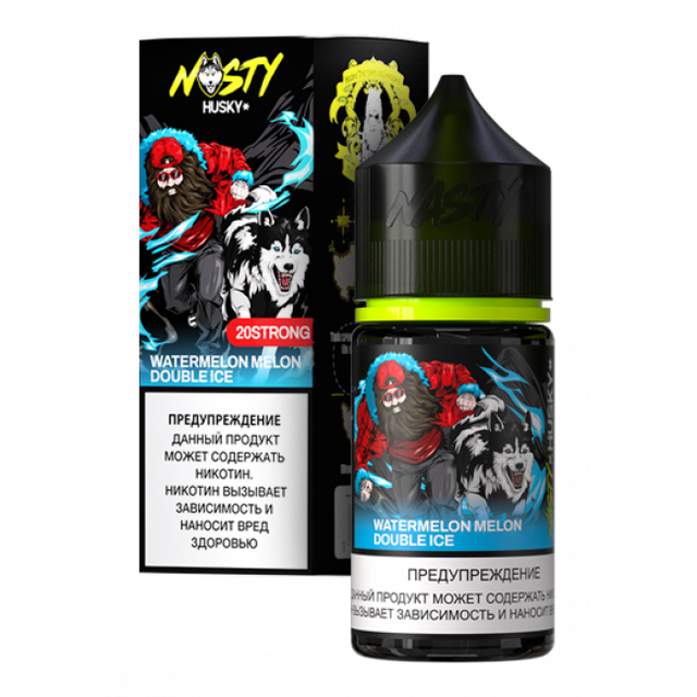 Nasty X Husky Import Salt 30 мл - Watermelon Melon Double Ice (Strong)