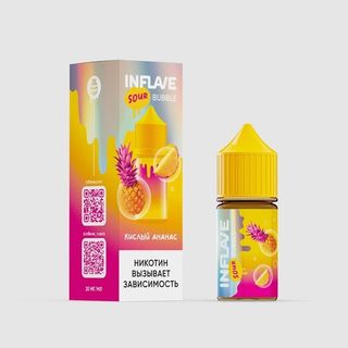 Inflave Bubble Salt 30 мл - Кислый Ананас (20 мг)