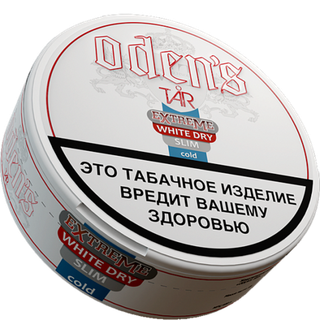 Жевательный табак ODEN'S TAR Slim - White Dry 13г