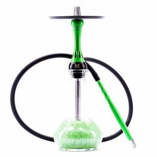 Купить Кальян Alpha Hookah Model X - Green Fluor
