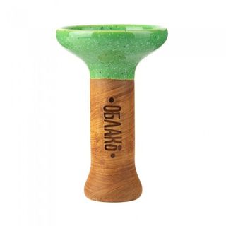 Купить Чаша Облако Phunnel M Glaze Top - Зеленый в точку