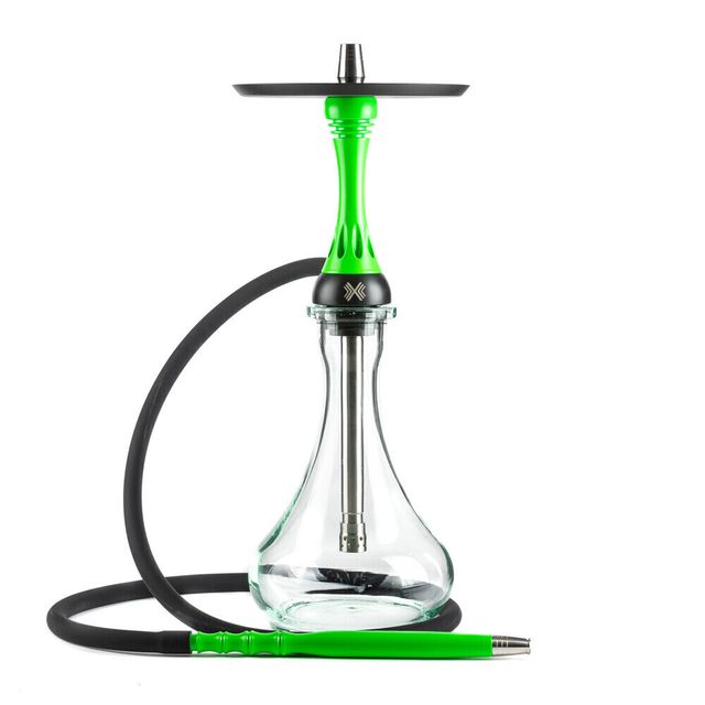 Кальян Alpha Hookah Model X - Green Fluor
