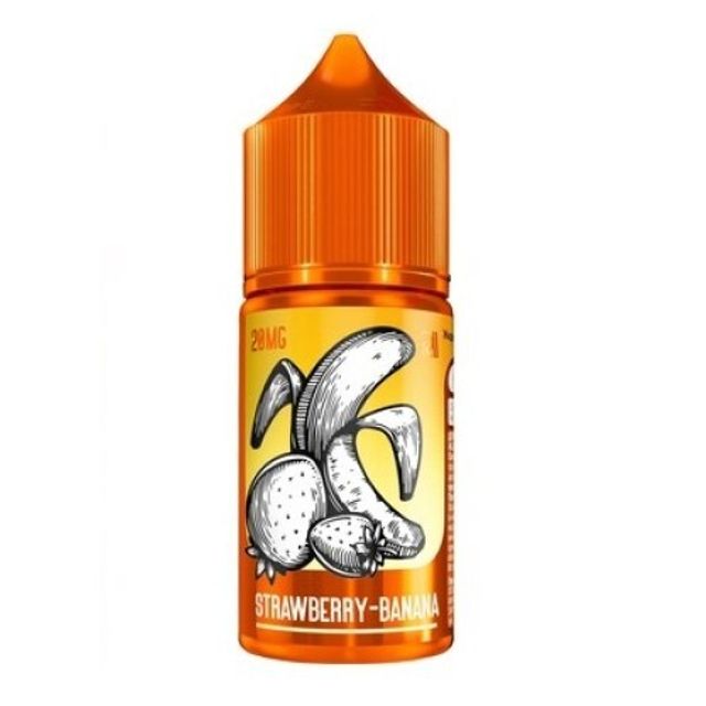 Rell Grey Salt 30 мл - Strawberry Banana (20 мг)