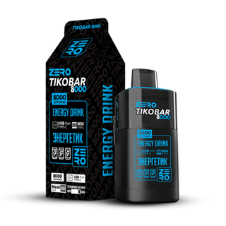 Купить Одноразовый Pod Tikobar - Энергетик (8000 затяжек)