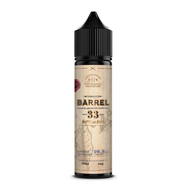 Electrojam Tobacco Barrel 60 мл - 33 Rich Blend (12 мг)