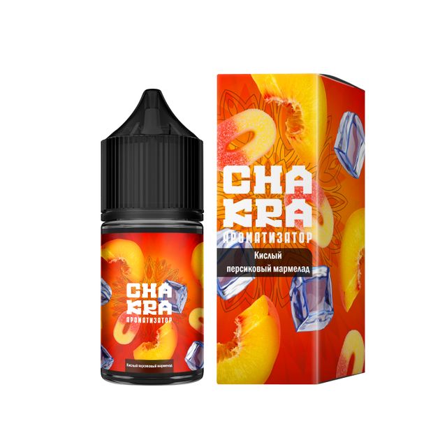 Ароматизатор Chakra 13 мл - Кислый персиковый мармелад
